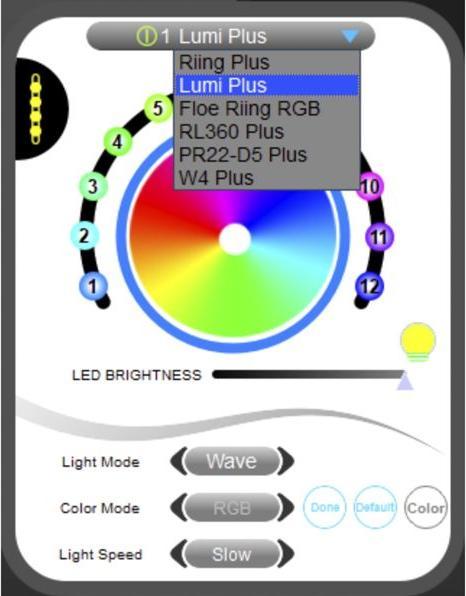 Actual product image Thermaltake Pacific Lumi Plus (RGB)