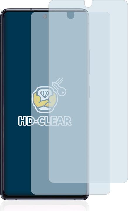 Produktbild BROTECT Schutzfolie Displayschutz Displayschutzfolie Folie Klar Transparent (2 Stück, Samsung Galaxy S10 Lite)