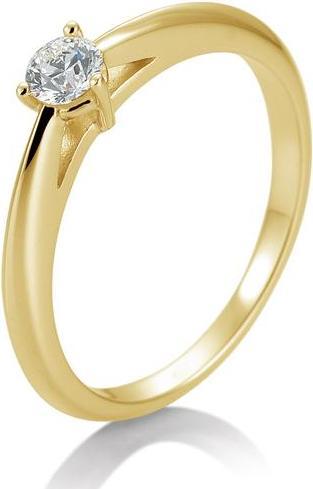 Produktbild Breuning Verlobungsring 3er Krappe (48, 585/14 K Gold)