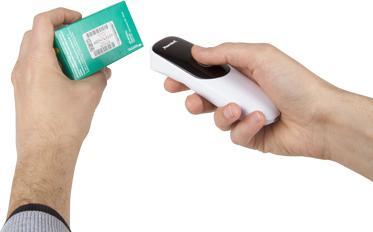 Produktbild Hamlet HBCS-2DUWB Barcode-Lesegerät Handlesegerät für Barcodes 1D/2D Schwarz, Weiss (2D-Barcodes, 1D-Barcodes)