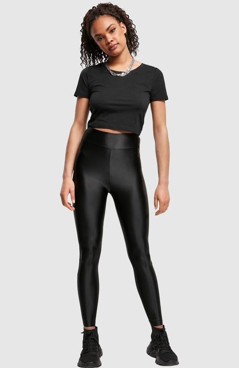 Immagine prodotto Urban Classics Leggings metallici lucidi a vita alta da donna (XXL)