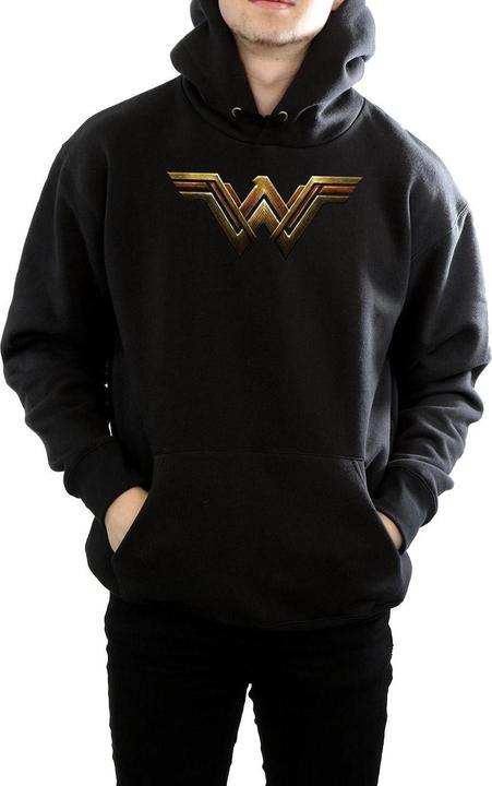 Produktbild Justice League Movie Wonder Woman Emblem Kapuzenpullover (L)