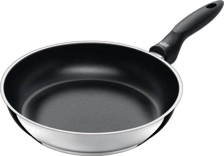 Image du produit Silit Poêle antiadhésive Poêle en acier inoxydable Poêle à frire 28cm Domus induction revêtue (28 cm, Poêle à frire, Acier inoxydable)