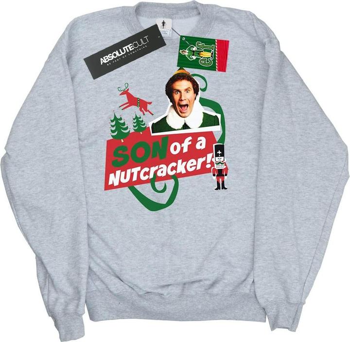 Actual product image Elf Boys Son Of A Nutcracker Sweatshirt (128)