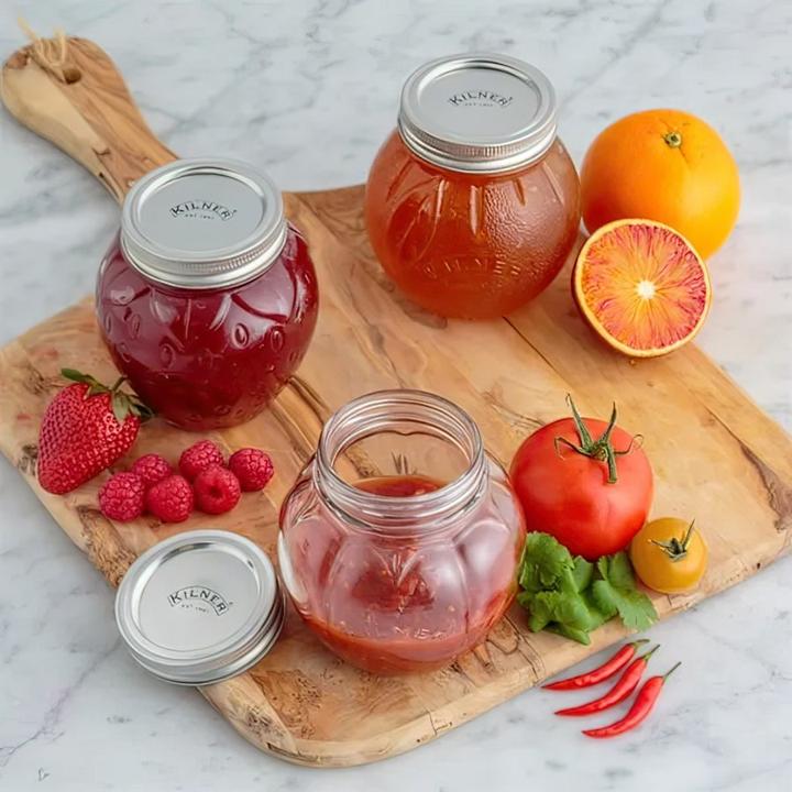 Produktbild Kilner Marmeladenglas 'Erdbeere' (1 Stk., 0.40 l)