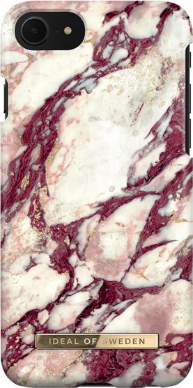 Actual product image iDeal Of Sweden Designer Hard Cover Calacatta Ruby Marble (Apple iPhone SE (2nd Gen), Apple iPhone SE (3rd Gen), Apple iPhone 7, Apple iPhone 8)