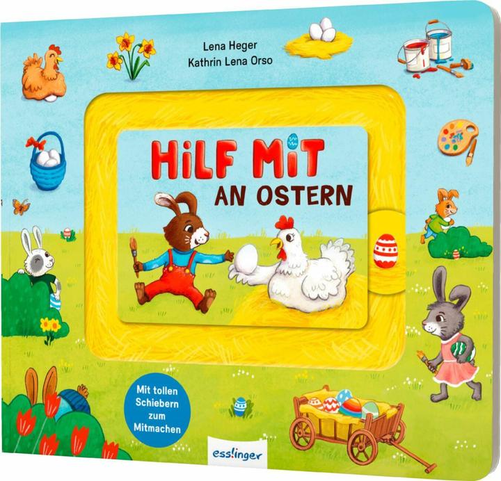 Immagine prodotto Meine Schiebebahn-Pappe: Hilf mit an Ostern (Tedesco)