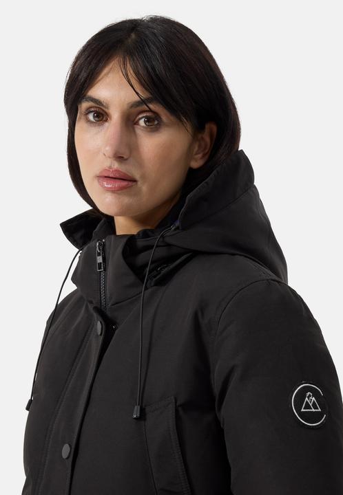 Image du produit Cash-Mere Parka en duvet Manteau avec capuche et doublure en cachemire (L)