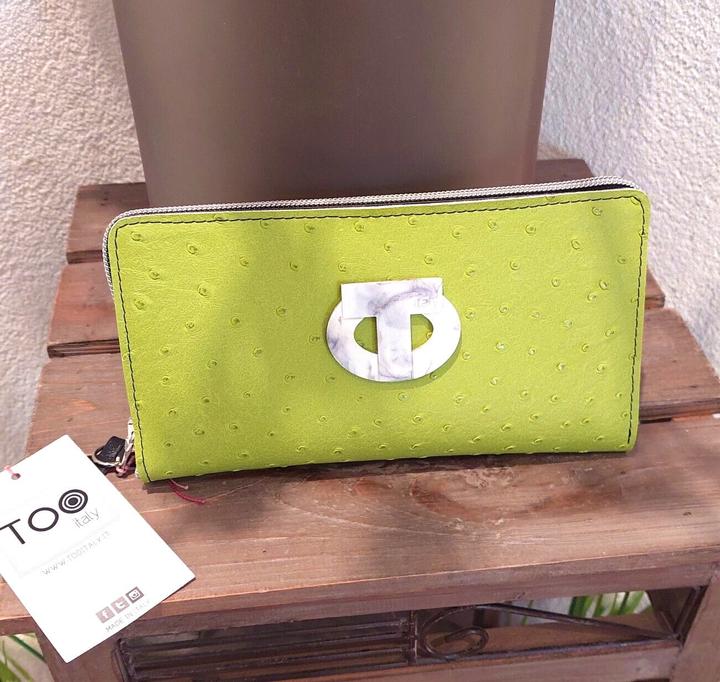 Image du produit Tooitaly Portefeuille upcycling en bouteilles PET recyclées de la mer No.02 Hand Made in Italy