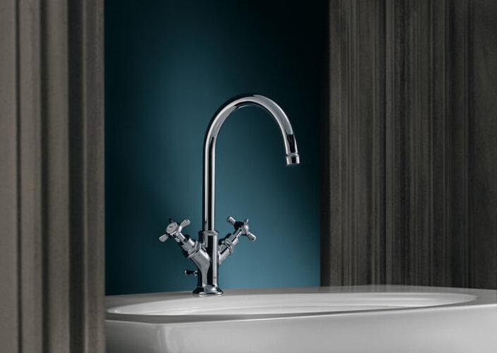 Actual product image Axor 2-handle WC fitting 160 MONTREUX DN 15 f HWB m ZAG 1 1/4inch chrome