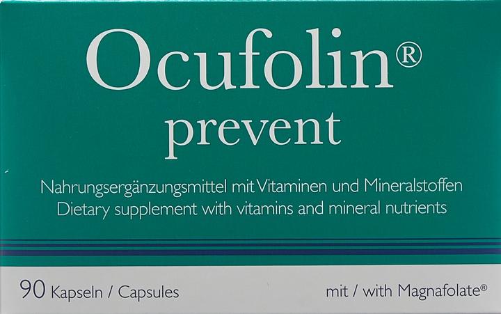 Image du produit Ocufolin prevent caps (90 pièce(s), Capsules, 114 g)