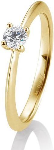 Actual product image Breuning 4 prong set 0.05-0.30 ct. (54, 750/18 K Gold)