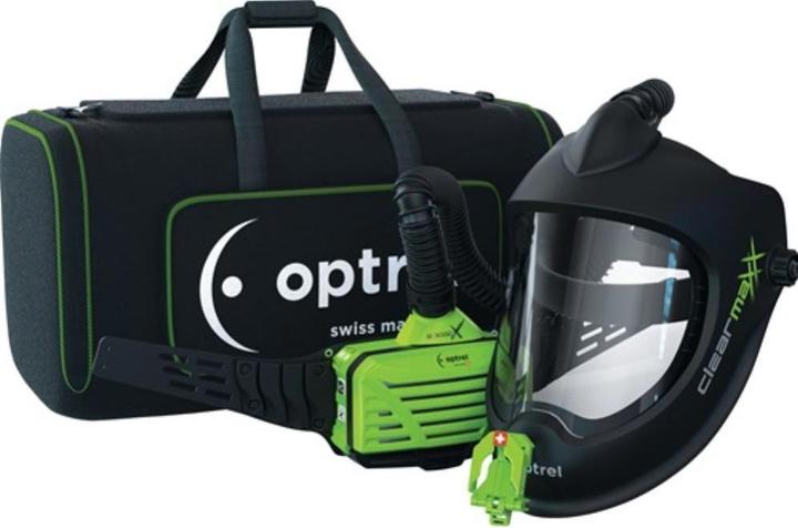 Actual product image Optrel Clearmaxx grinding helmet