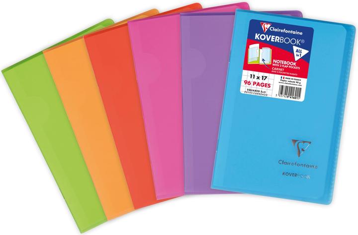 Actual product image Clairefontaine Koverbook (B3, Checked, Soft cover)