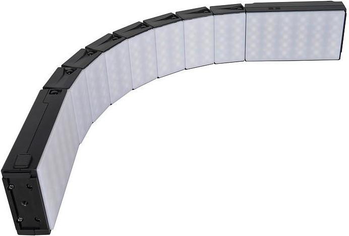 Immagine prodotto Sirui Dragon B25R-D Set di 2 pannelli LED RGB piegabili da 25W per foto e video (Batteria dell'unità flash)
