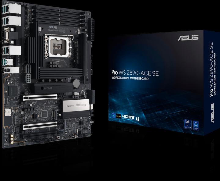 Actual product image ASUS PRO WS Z890-ACE SE (LGA 1851, Intel Z890, ATX)