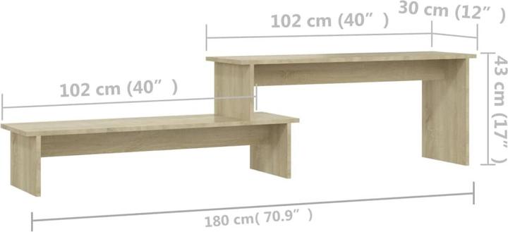 Produktbild VidaXL Titus (180 x 30 x 43 cm)