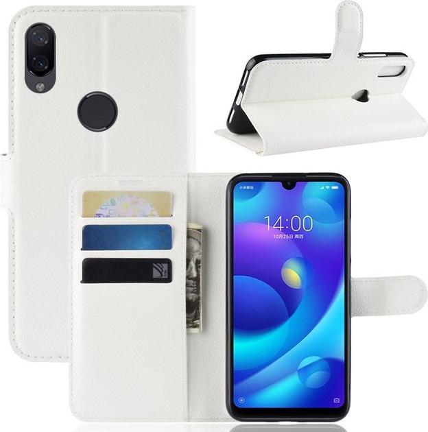 Productafbeelding MU Classic Litchi Leren Boekomslag Serie (Xiaomi Mi Play)