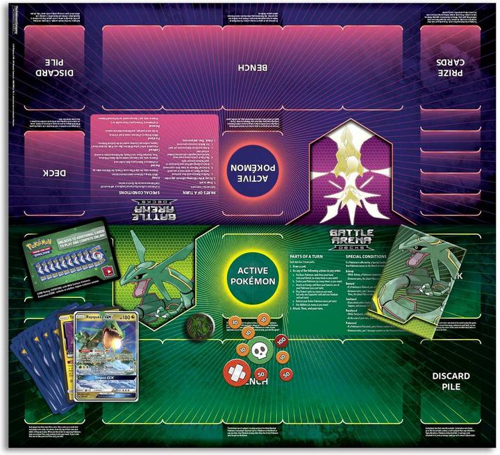 Produktbild Nintendo PKM: Battle Arena Deck Rayquaza GX vs. Ultra Necrozma GX -E- (Englisch)