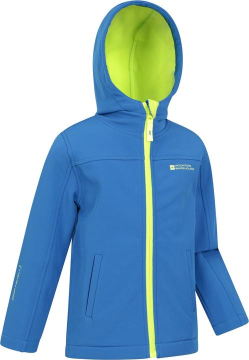 Actual product image Mountain Warehouse Childrens/Kids Water Resistant Soft Shell Jacket (146, 152)