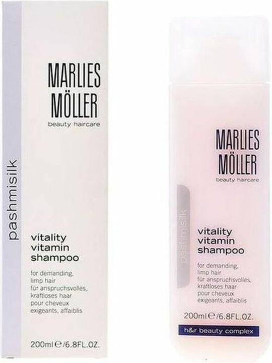 Produktbild Marlies Möller Pashmisilk vitality vitamin shampoo (200 ml, Flüssiges Shampoo)
