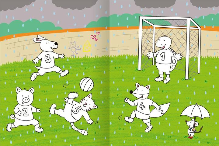 Produktbild das grosse Malbuch - Fussball