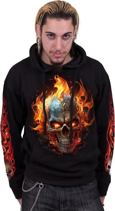 Actual product image Spiral Unisex Adult Night Rider Hoodie (S)