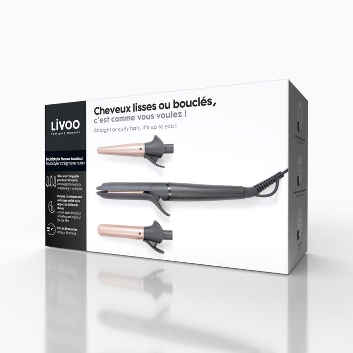 Produktbild Livoo Multistyler Glätteisen Lockenstab (25 mm)