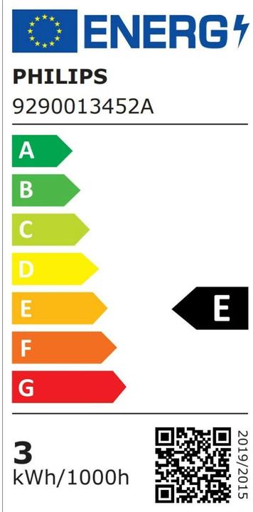 Energie-Label Philips Lampe (E14, 2.20 W, 250 lm, 1 x, E)