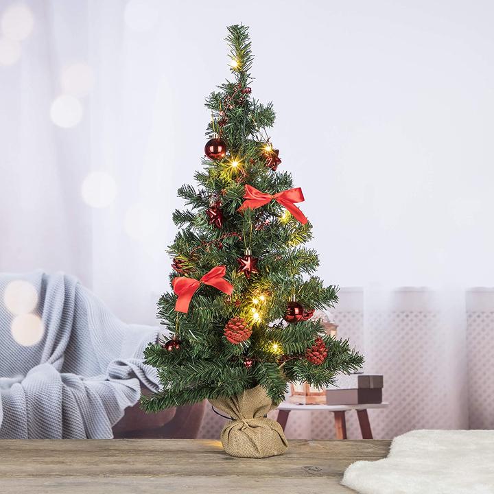 Produktbild Bambelaa Künstlicher Christbaum mit Beleuchtung (75 cm)