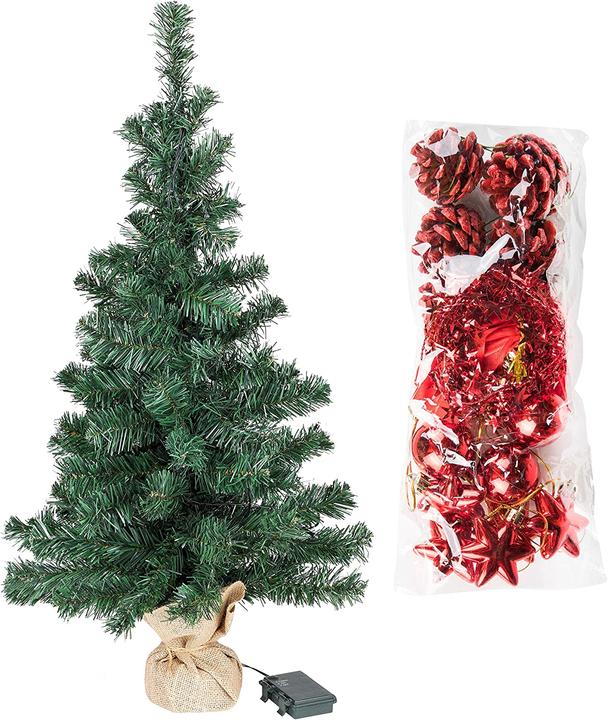 Produktbild Bambelaa Künstlicher Christbaum mit Beleuchtung (75 cm)