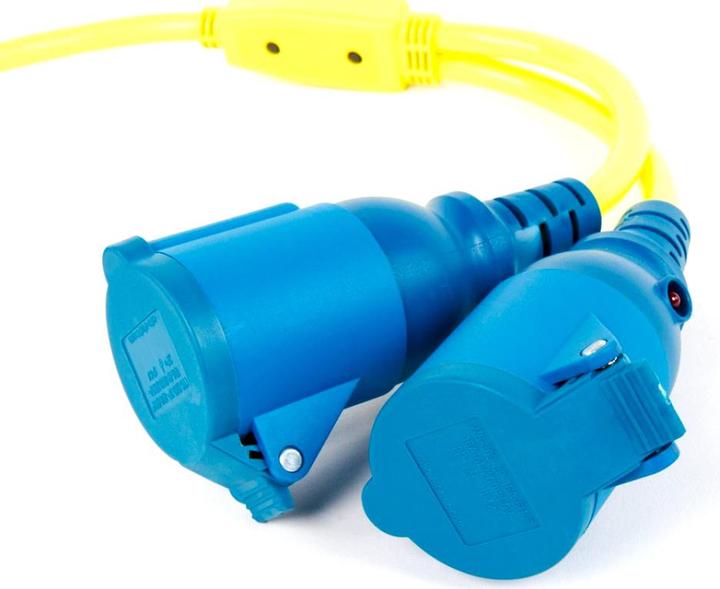 Image du produit Victron Energy Victron Splitter 16A 250V CEE mâle vers 2x CEE femelle