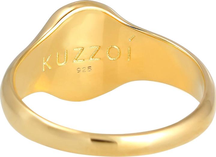Produktbild Kuzzoi Ring Basic Cool Siegelring Herren Matt 925 Silber (60, 925 Silber)