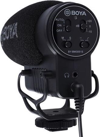 Immagine prodotto Boya BY-BM3051S microfono Nero Microfono per fotocamera digitale