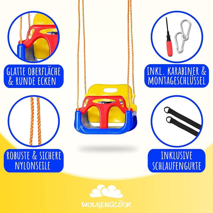 Image du produit Wolkenglück 3-in-1 Babyschaukel