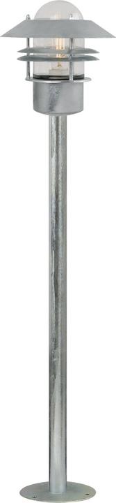 Actual product image Nordlux Blokhus, Floor lamp, Galvanized (E27, IP54)