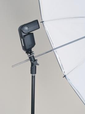Actual product image Kaiser Fototechnik Joint with clamping shoe and umbrella holder (Flash holder)