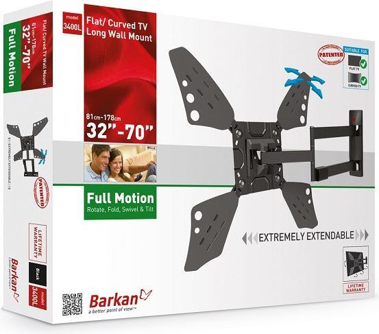 Actual product image Barkan Wh 3400l (Wall, 70", 55 kg)