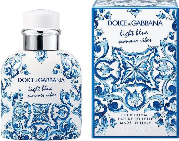 Actual product image Dolce & Gabbana Light Blue Summer Vibes Eau de Toilette 75ml (Eau de toilette, 75 ml)