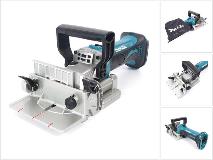 Produktbild Makita BPJ 180 Akku Nutfräse 18V Solo - ohne Akku, ohne Ladegerät