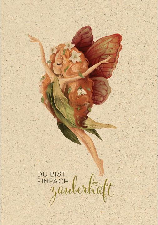 Image du produit Carte à motif Tu es tout simplement magique 17.5 x 12.2 (1 pcs)