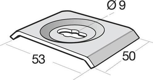 Actual product image Legrand 25 pieces (Cablofil) Clamp CE 40 DC / 174664