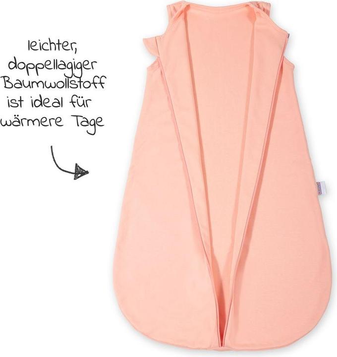 Actual product image Makian Sleeping bags Summer sleeping bag - Interlock - Apricot - (70 cm)