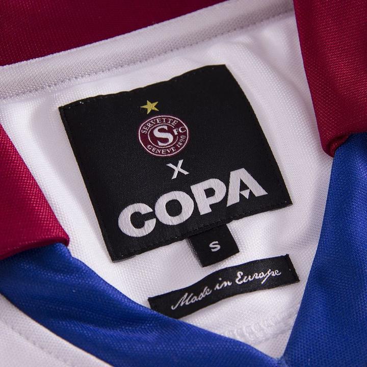 Produktbild Copa Football Servette FC auswärts 1979 - 84 Retro Trikot | Servette Football Club Genève 1890 Vintage Shirt de 19 (XL)