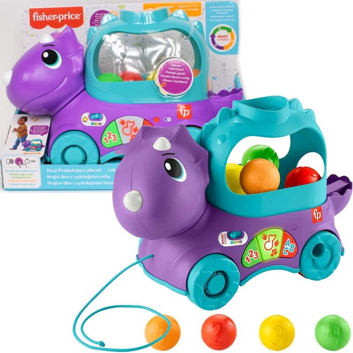 Image du produit Mattel Fisher Price ss Dino balles rebondissantes hnr51