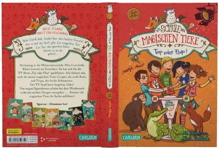 Produktbild Die Schule der magischen Tiere 05. Top oder Flop! (Deutsch, Margit Auer, 2014)