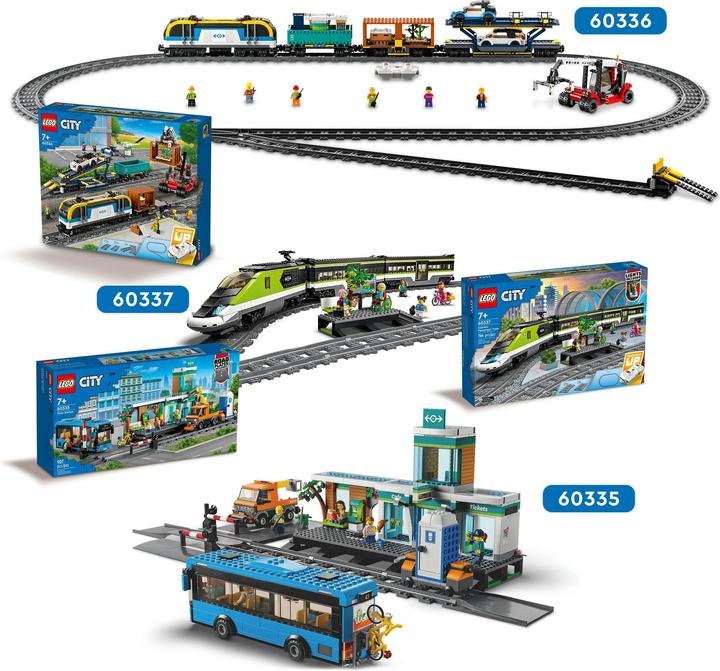 Immagine prodotto LEGO Treno espresso passeggeri (60337, LEGO City, LEGO Powered UP)