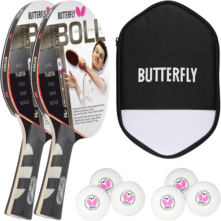 Image du produit Butterfly Tischtennisschläger-Set - Timo Boll Platin