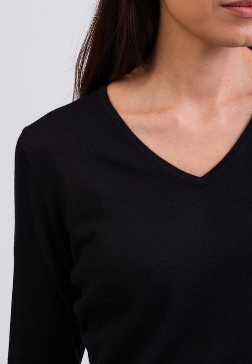 Actual product image Cash-Mere Kaschmir V-Ausschnitt Pullover (XS)