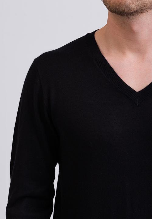 Produktbild Cash-Mere Kaschmir V-Ausschnitt Pullover (XL)